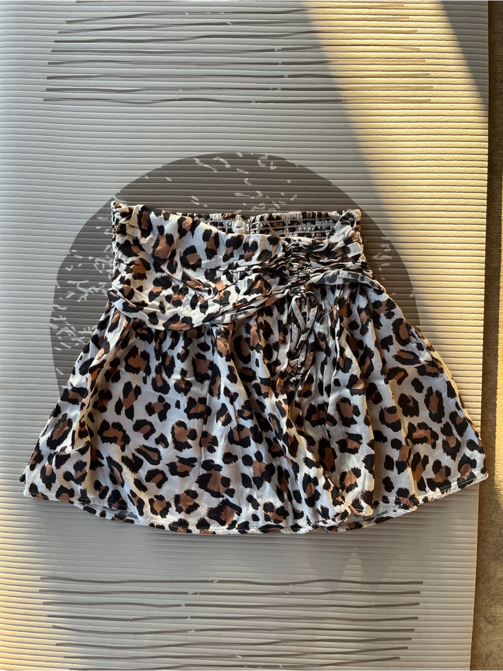 aerie Leopard Print Blouse